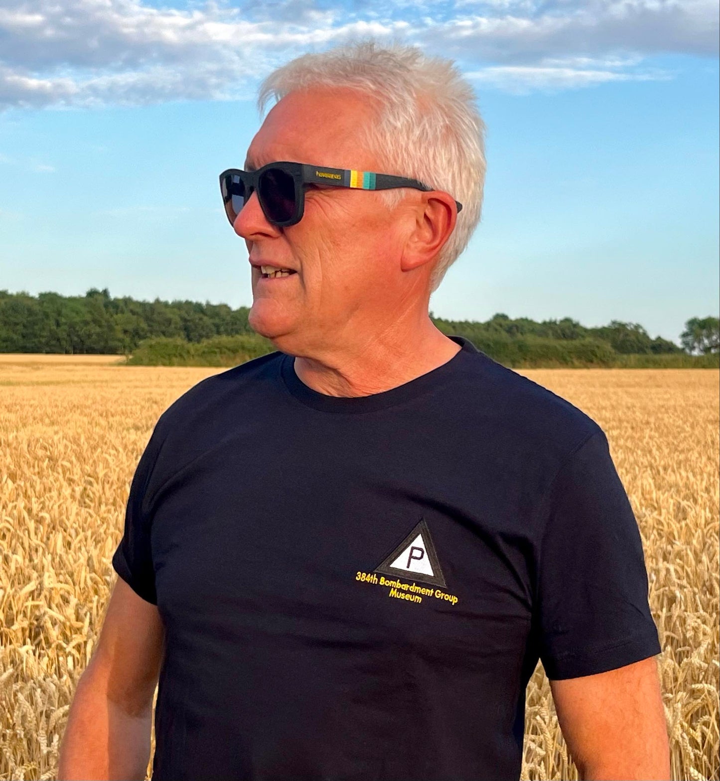 T-Shirt Embroidered ‘Triangle P’ logo