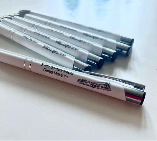 Pen Retractable 384th BG Logo with B17 artwork