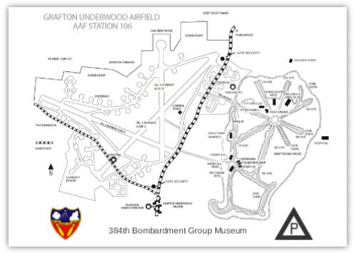 RAF Grafton Underwood - Station 106 A3 Poster